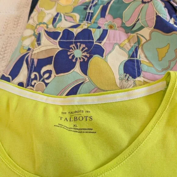 Maeve Collette Pants; retro 1970's spring colors print; Anthro's "magic fabric"! - Picture 10 of 12